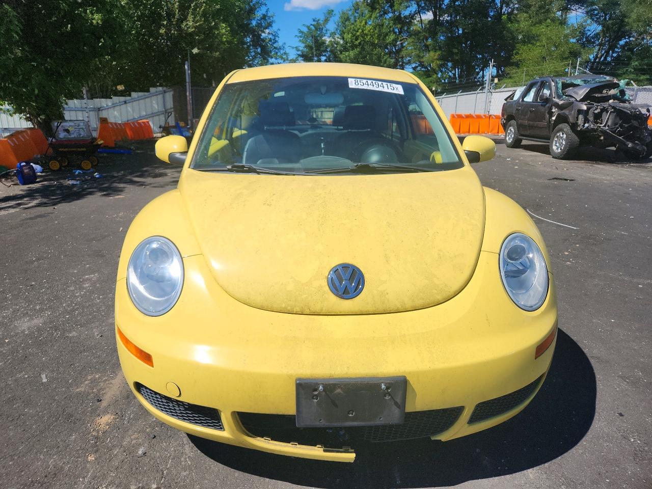 2009 Volkswagen New Beetle S Yellow vin: 3VWPW31C29M503169