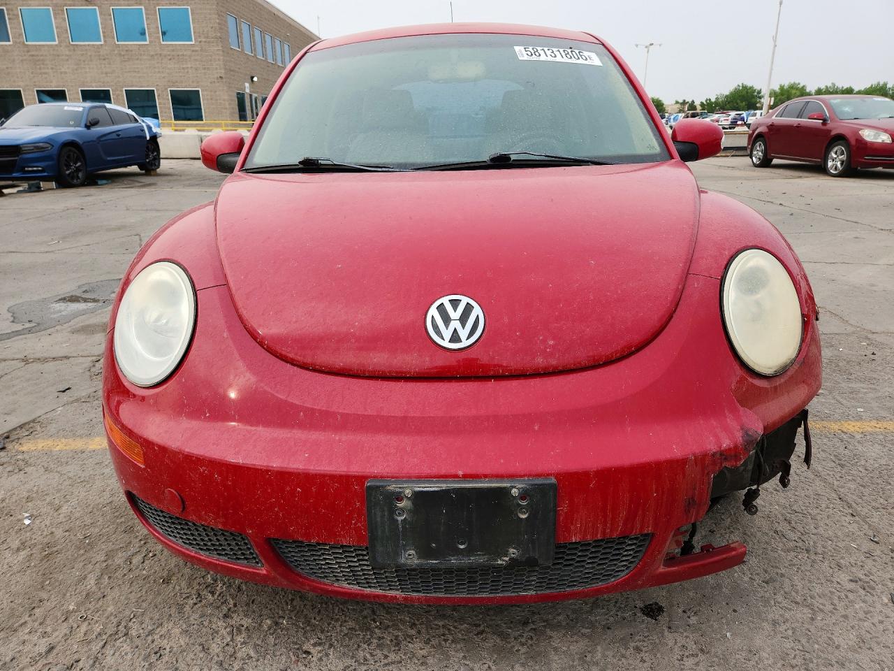 2008 Volkswagen New Beetle S Красный vin: 3VWPW31C38M504605
