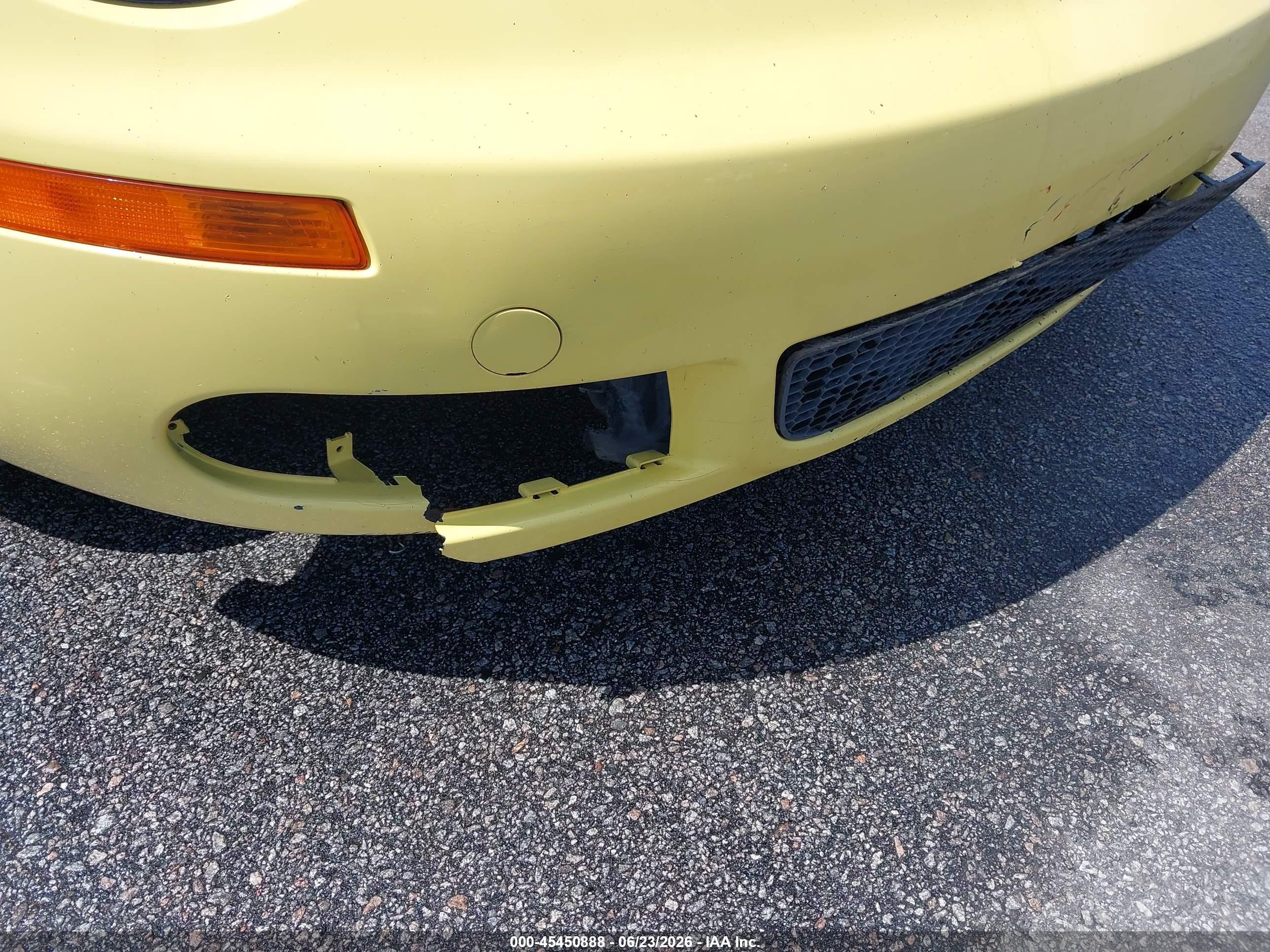 2008 Volkswagen New Beetle S Yellow vin: 3VWPW31C48M501079