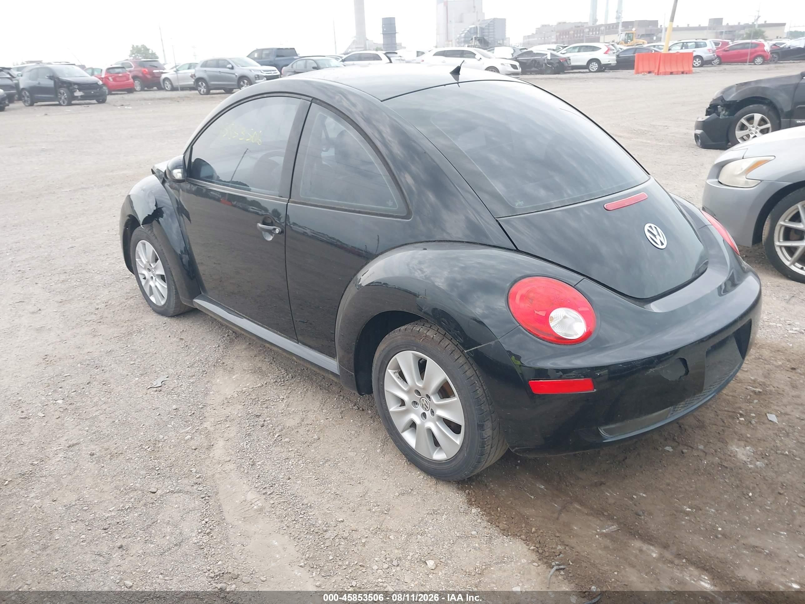 2009 Volkswagen New Beetle 2.5l Черный vin: 3VWPW31C49M506476