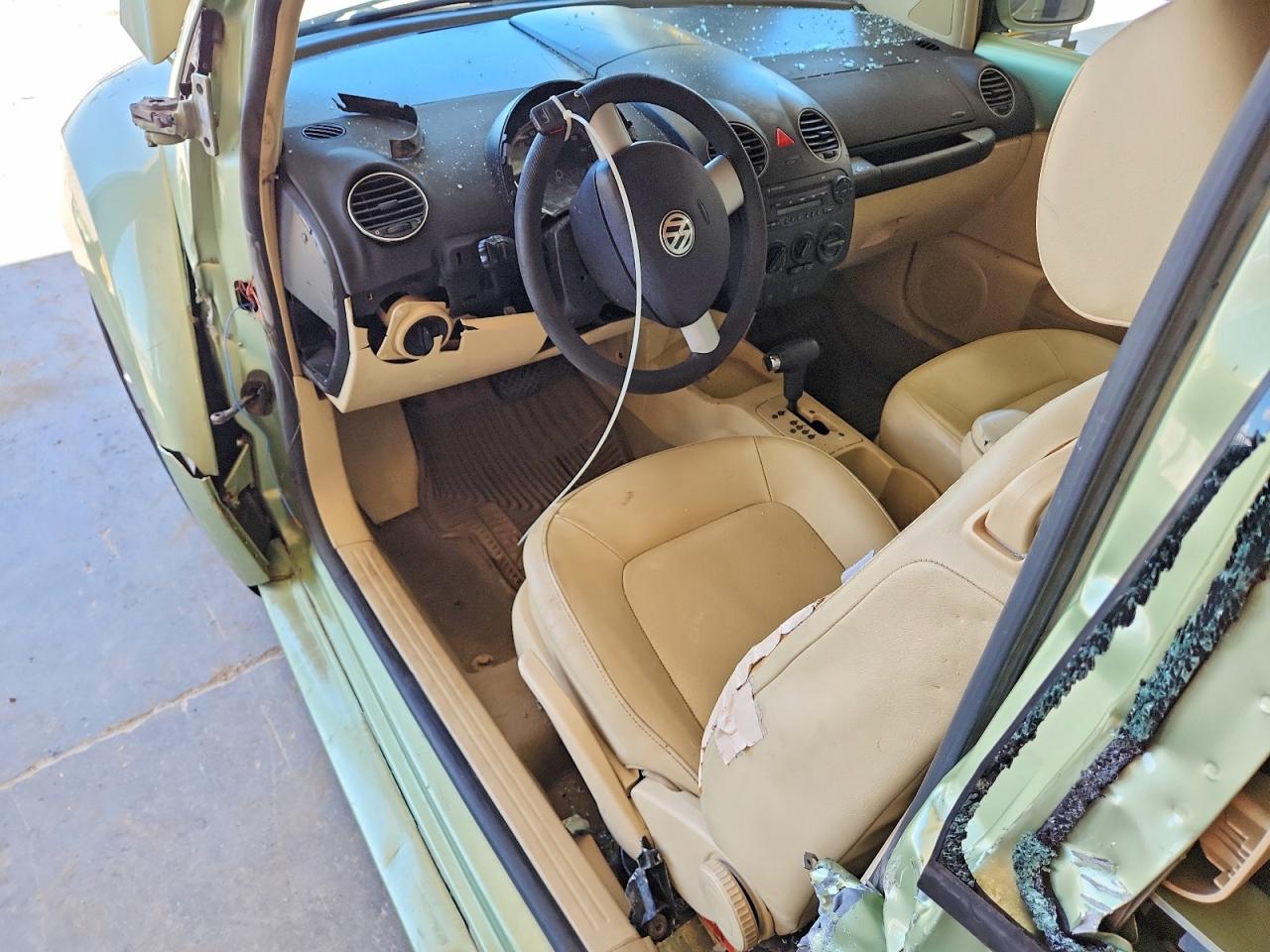 2007 Volkswagen New Beetle Green vin: 3VWPW31C57M521310