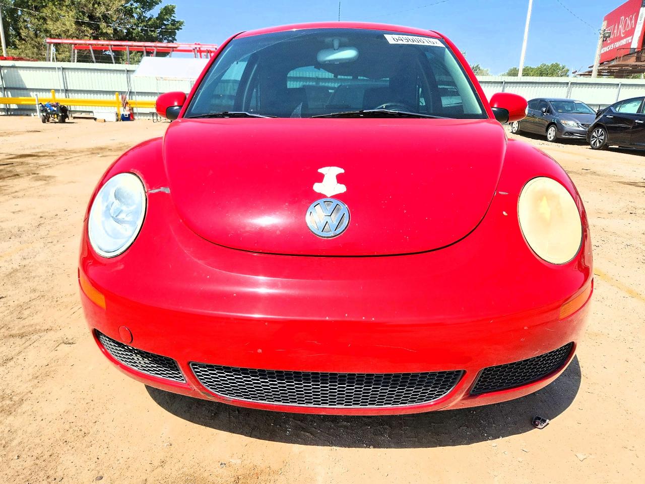 2009 Volkswagen New Beetle S Red vin: 3VWPW31C59M514943