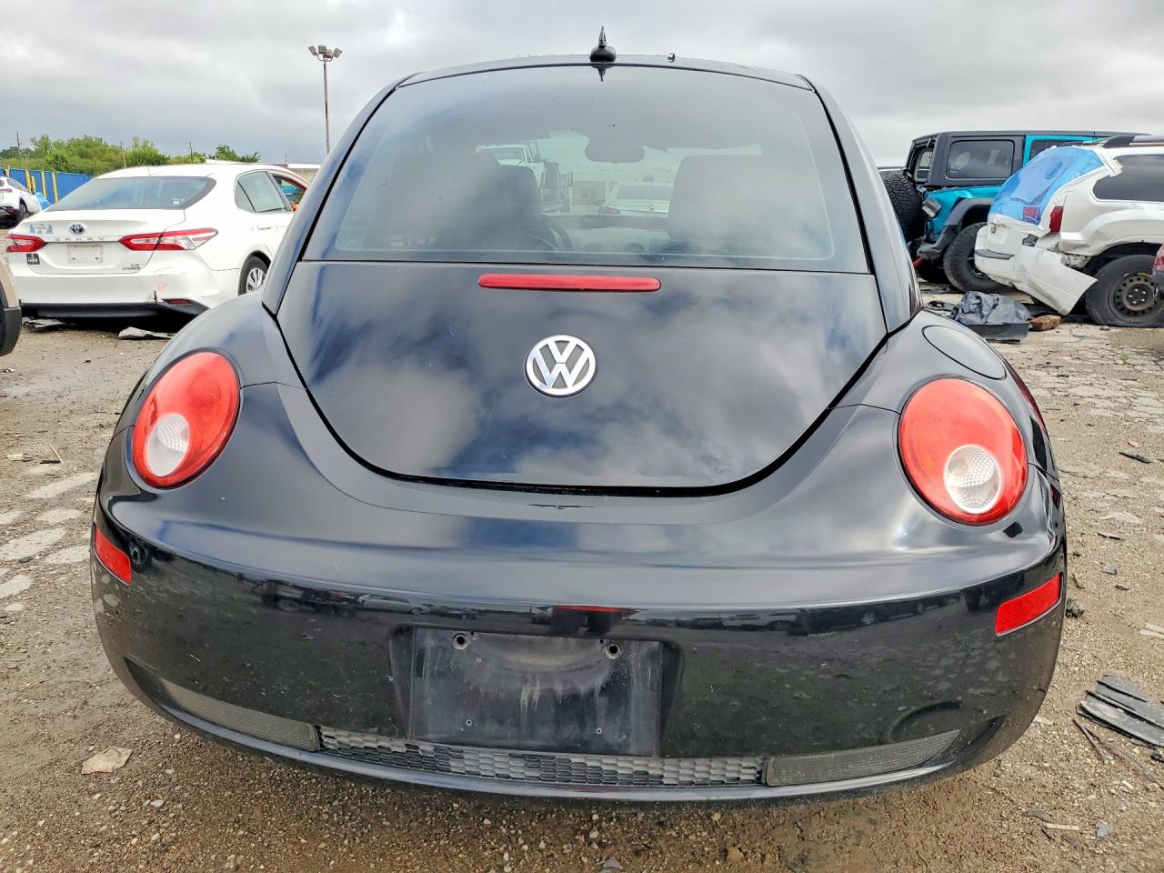 2009 Volkswagen New Beetle S Black vin: 3VWPW31C59M518734
