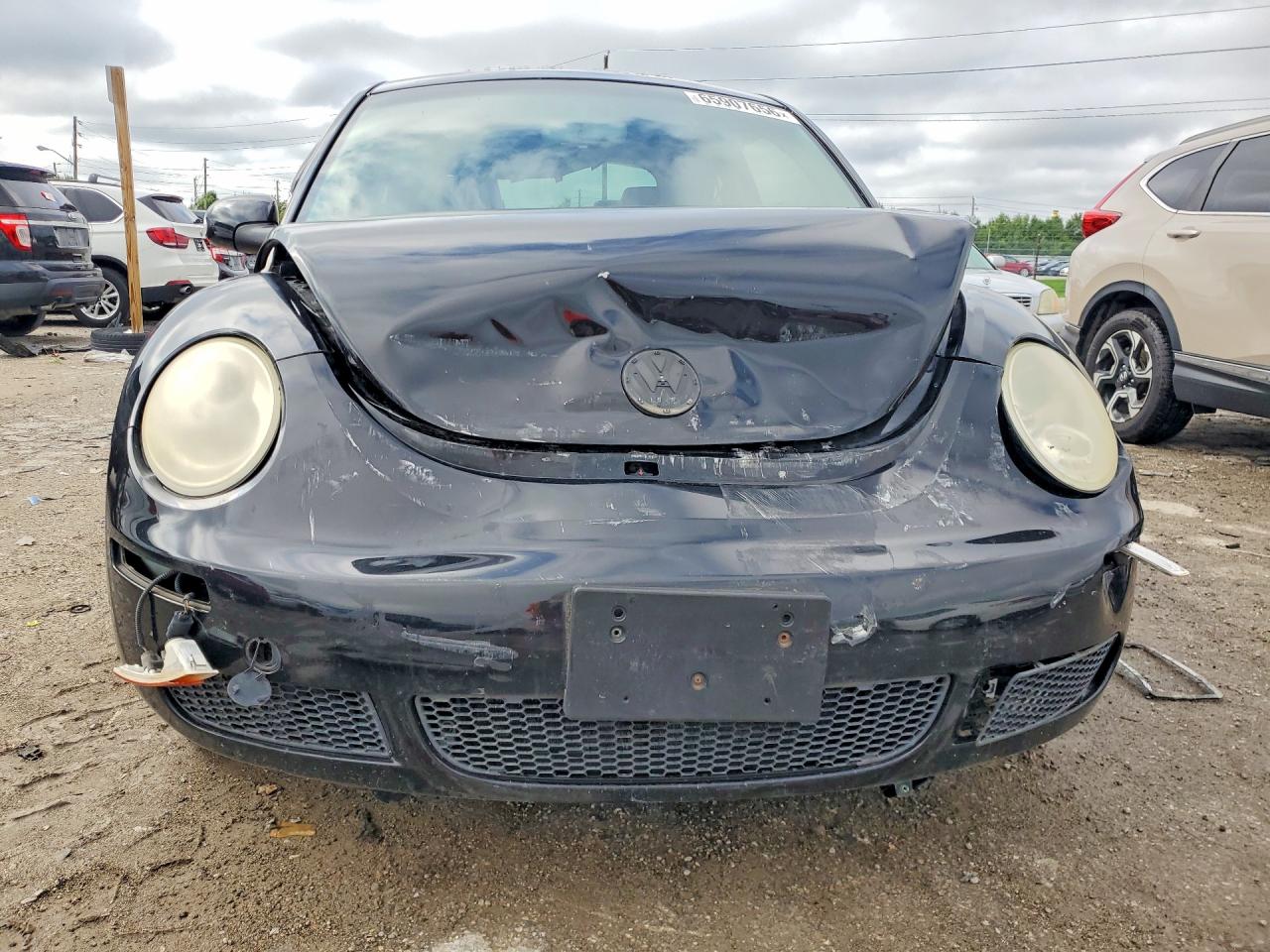 2009 Volkswagen New Beetle S Black vin: 3VWPW31C59M518734