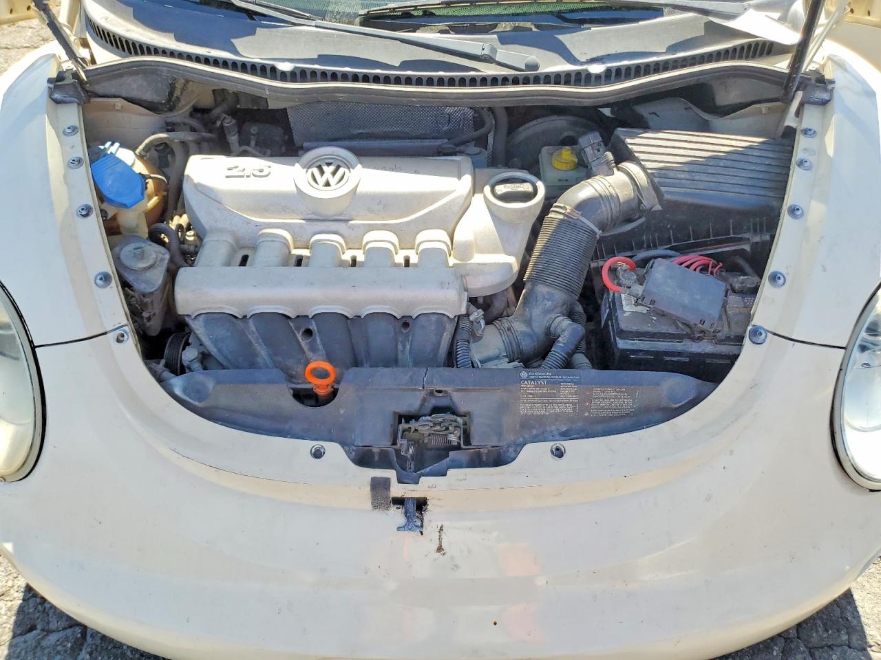 2008 Volkswagen New Beetle S Beige vin: 3VWPW31C88M513980