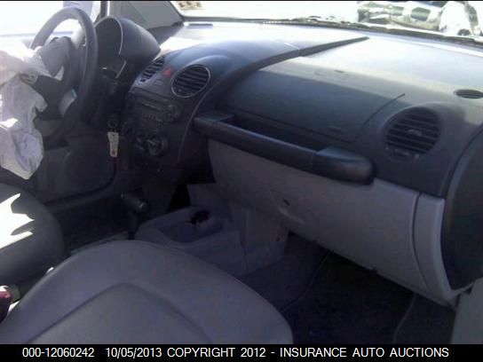 2006 Volkswagen New Beetle 2.5l vin: 3VWPW31C96M418096