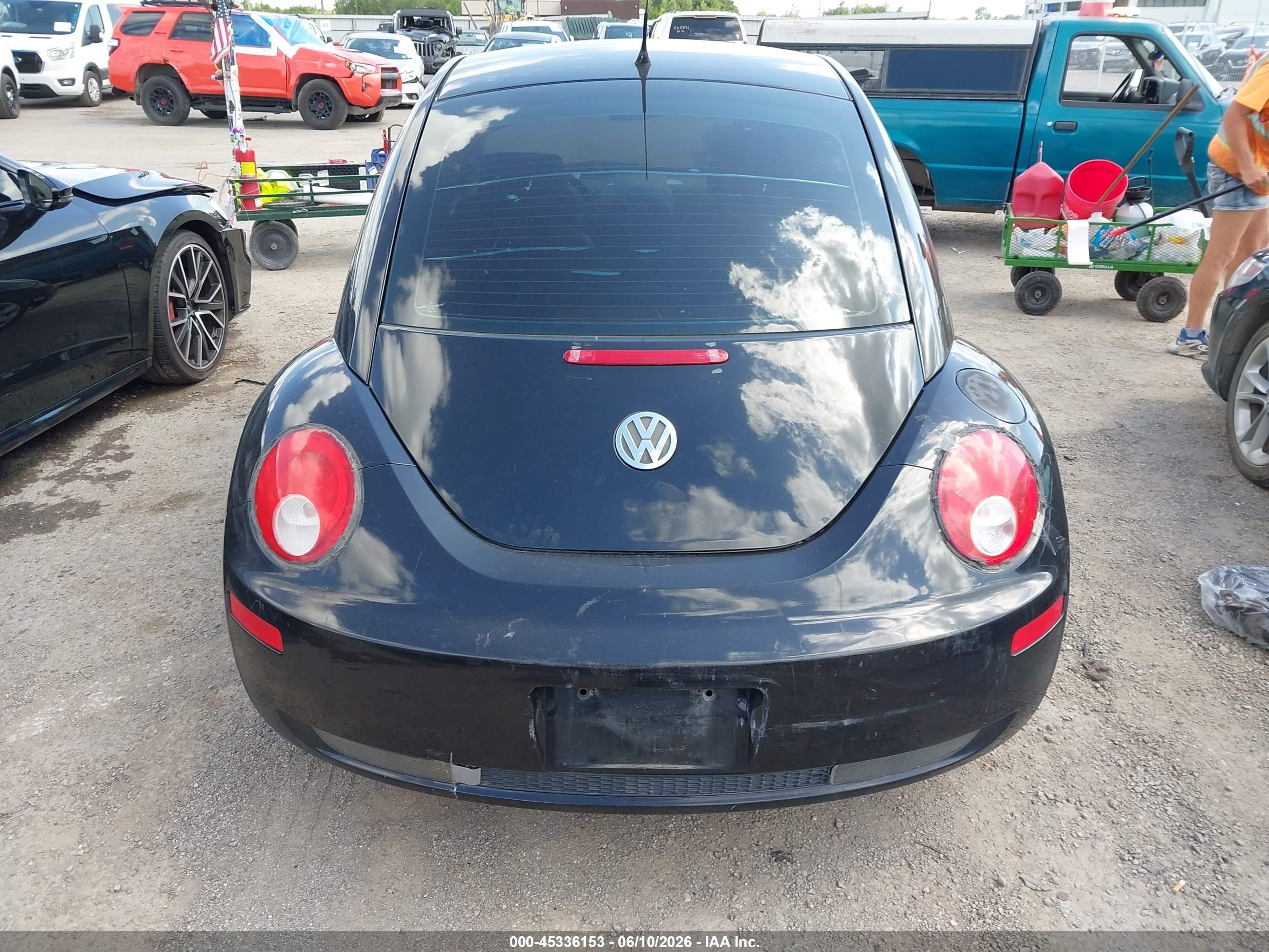 2007 Volkswagen New Beetle 2.5 Black vin: 3VWPW31C97M507829