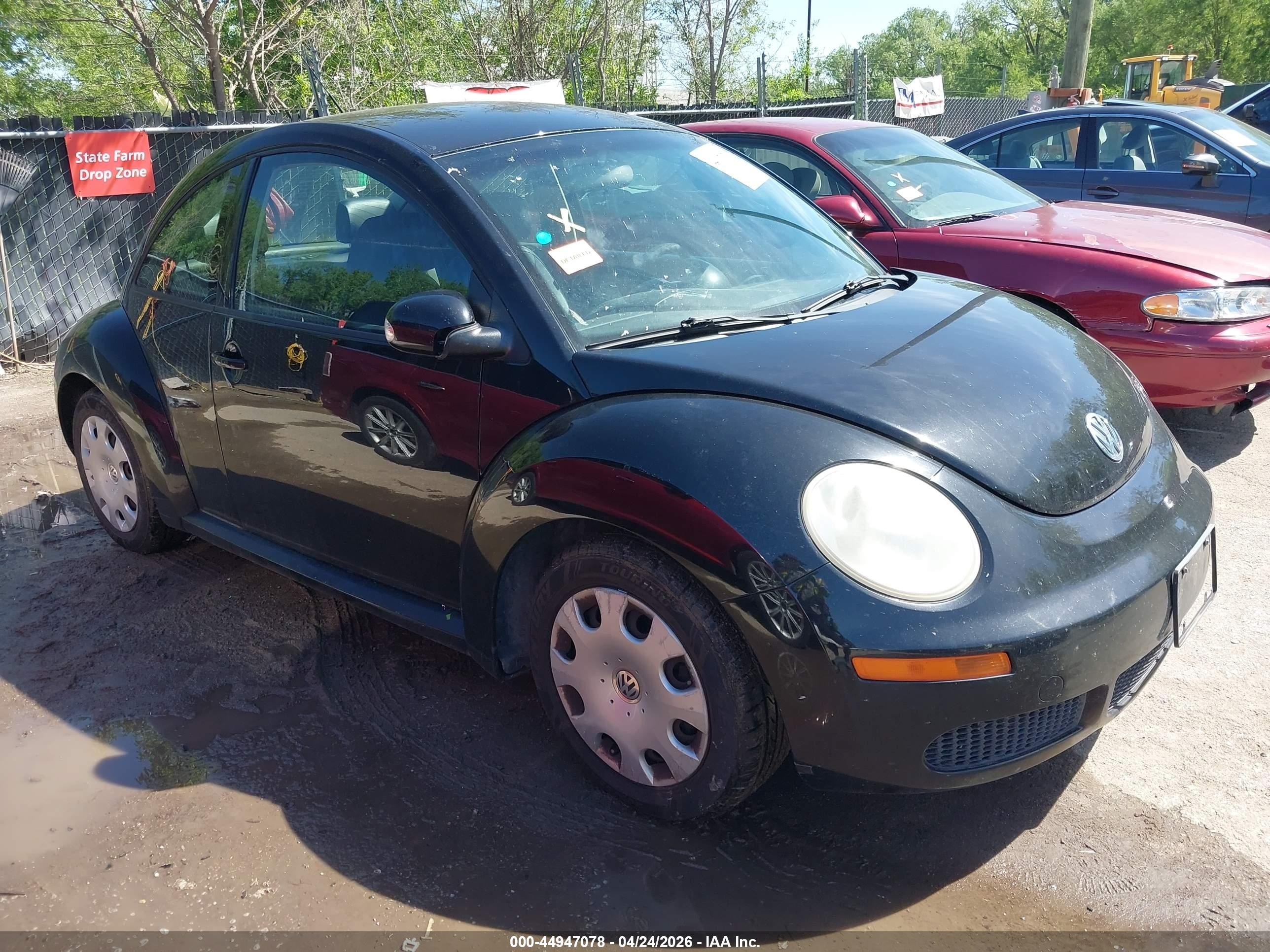 2010 Volkswagen New Beetle 2.5l Final Edition Black vin: 3VWPW3AG0AM021100