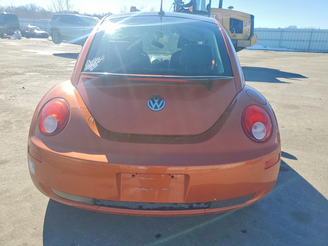 2010 Volkswagen New Beetle Orange vin: 3VWPW3AG1AM006993