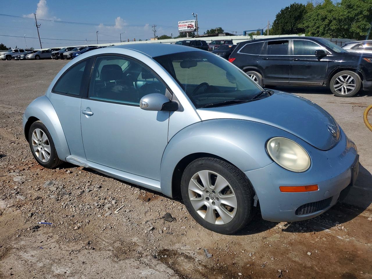 2010 Volkswagen New Beetle Blue vin: 3VWPW3AG7AM012085