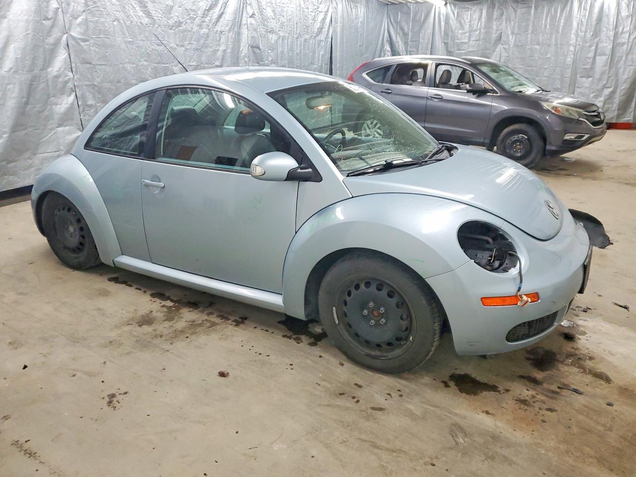 2010 Volkswagen New Beetle Синий vin: 3VWPW3AG9AM011262
