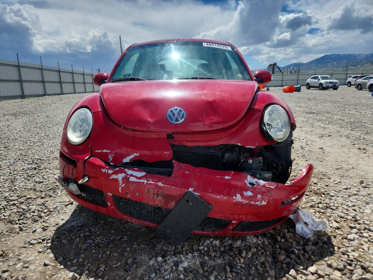 2010 Volkswagen New Beetle Red vin: 3VWPW3AGXAM015014