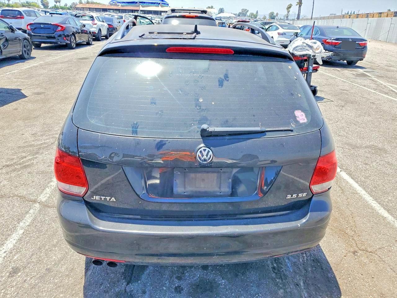 2010 Volkswagen Jetta Se Black vin: 3VWPX8AJ1AM668630