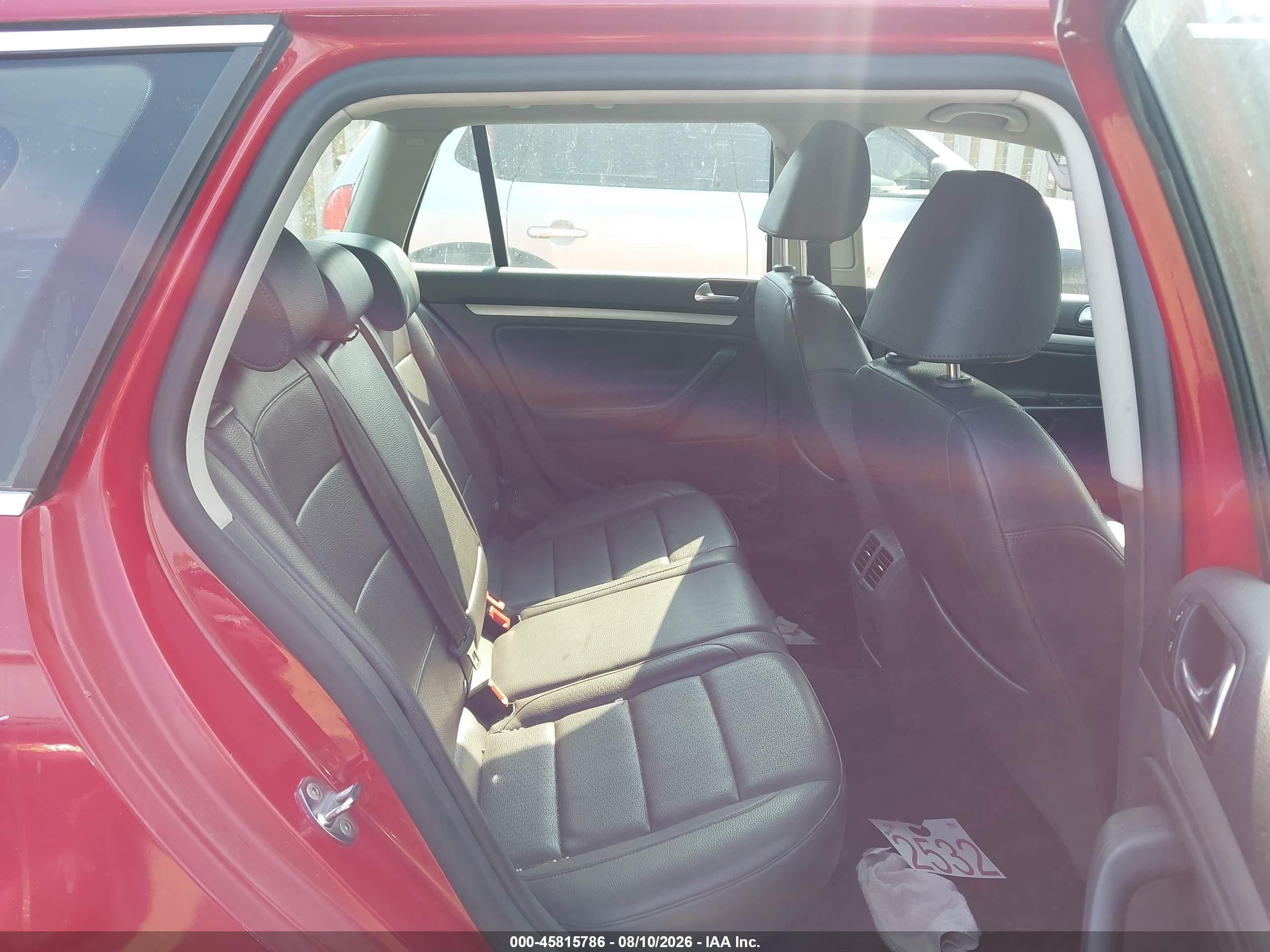 2009 Volkswagen Jetta 2.5l Se Red vin: 3VWPZ71KX9M309110