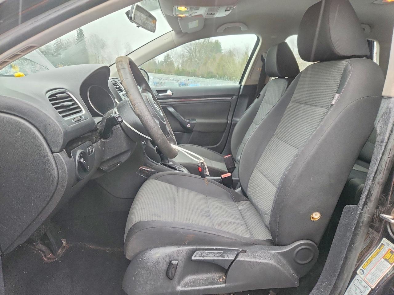 2011 Volkswagen Jetta S Black vin: 3VWPZ7AJ0BM664686