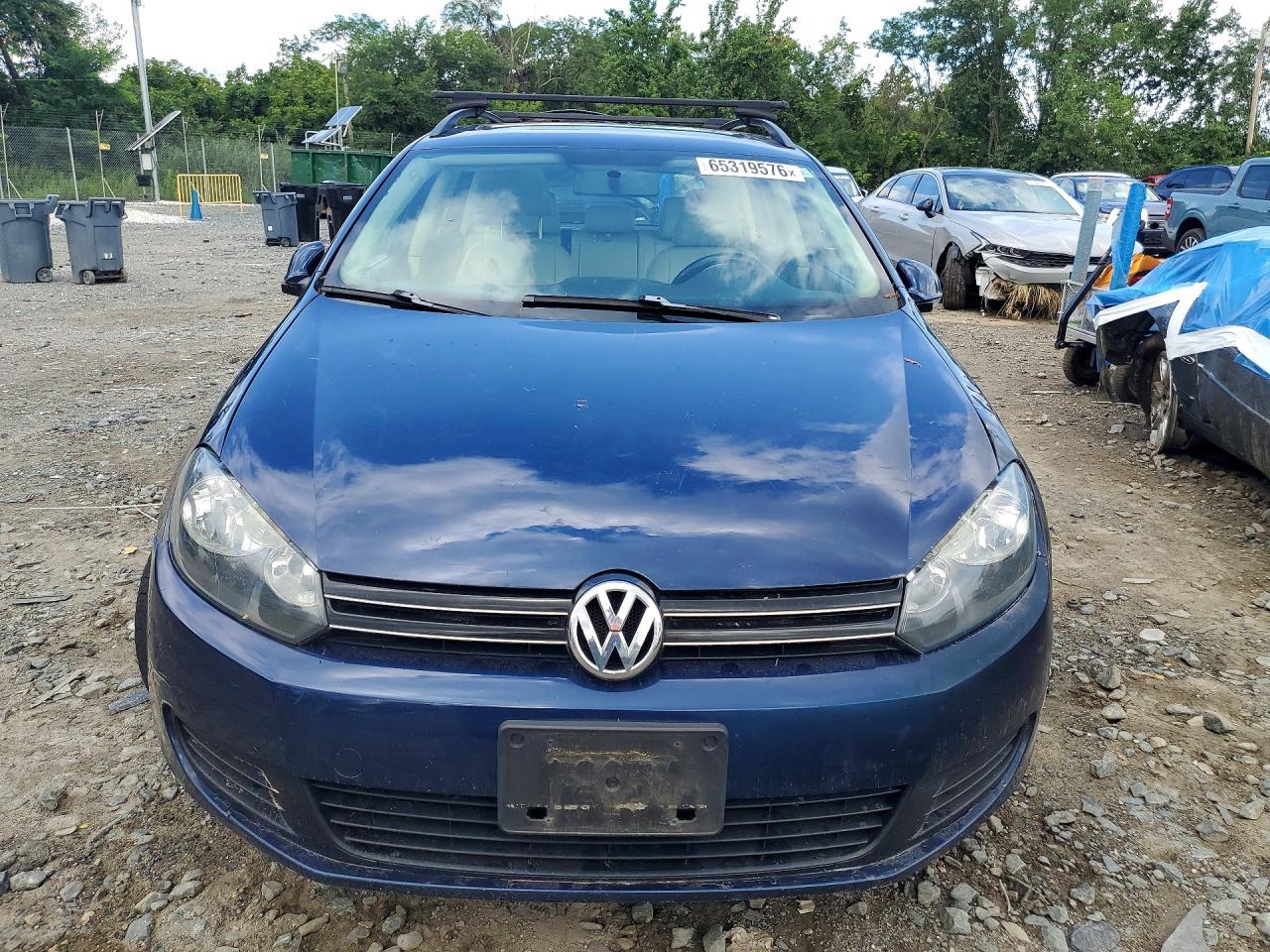 2011 Volkswagen Jetta S Blue vin: 3VWPZ7AJ5BM608307