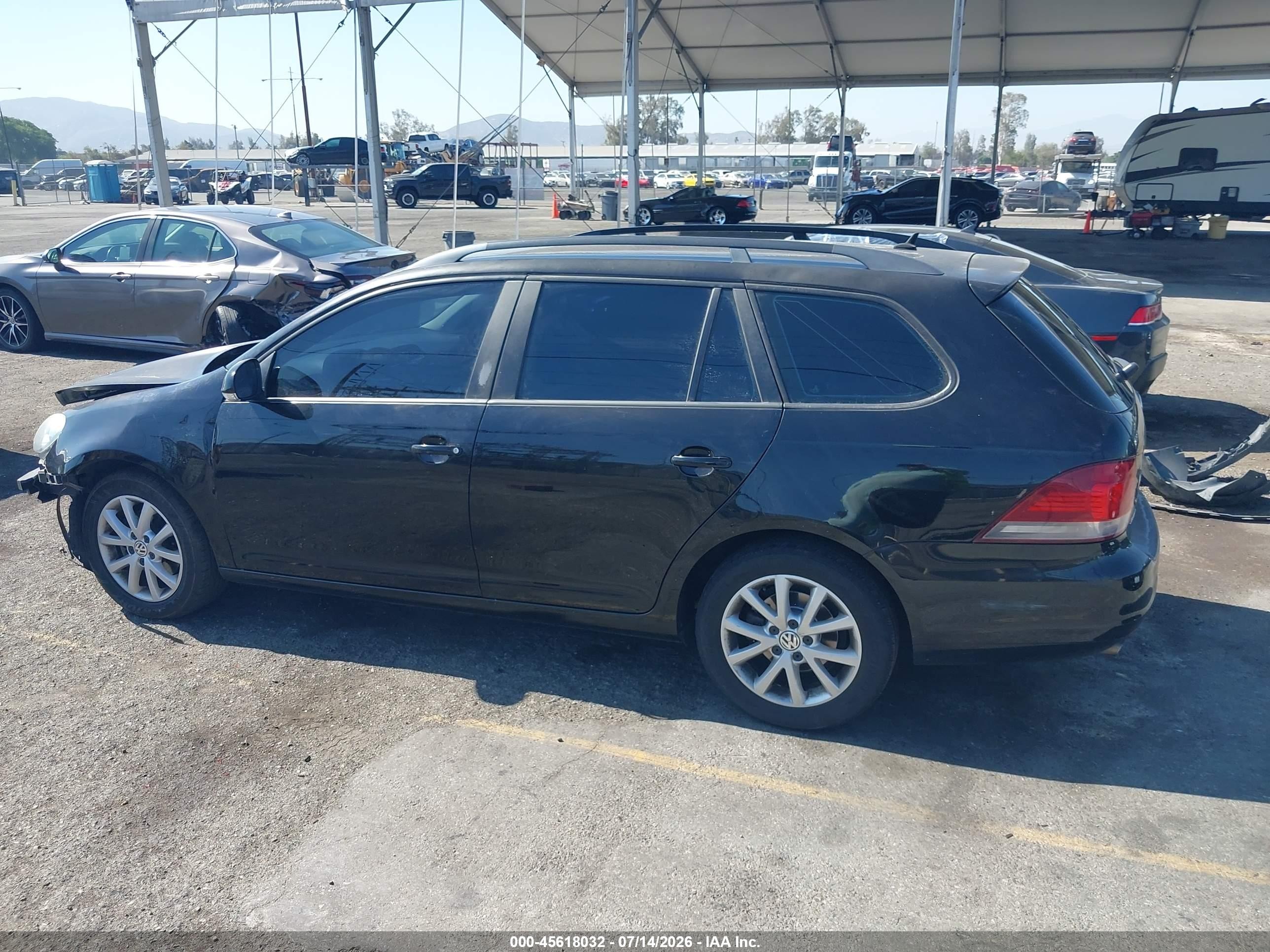 2011 Volkswagen Jetta Sportwagen 2.5l S Gray vin: 3VWPZ7AJ5BM634616