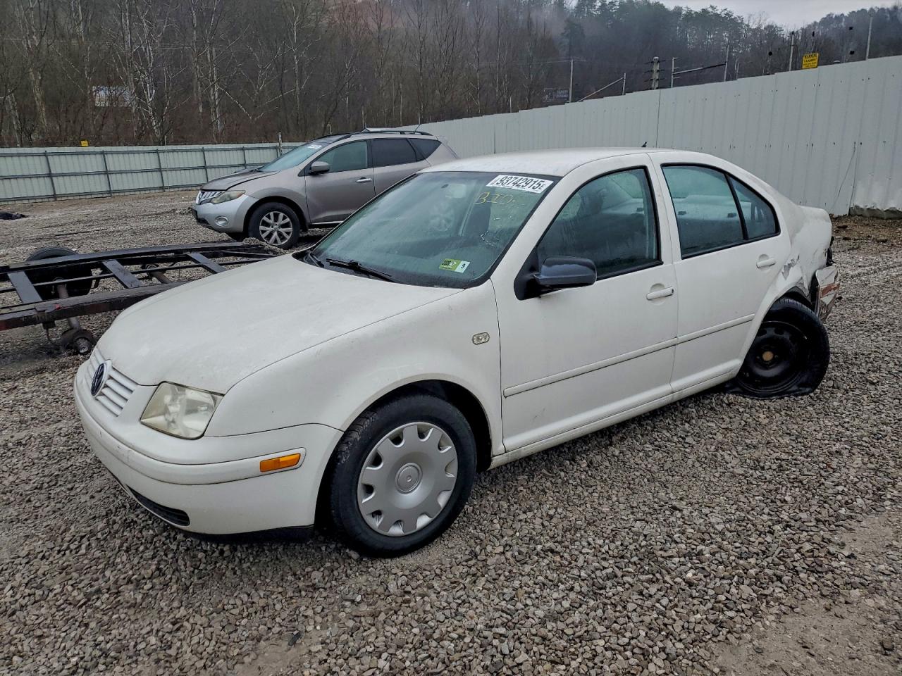 2000 Volkswagen Jetta Gl Белый vin: 3VWRA29M4YM085257