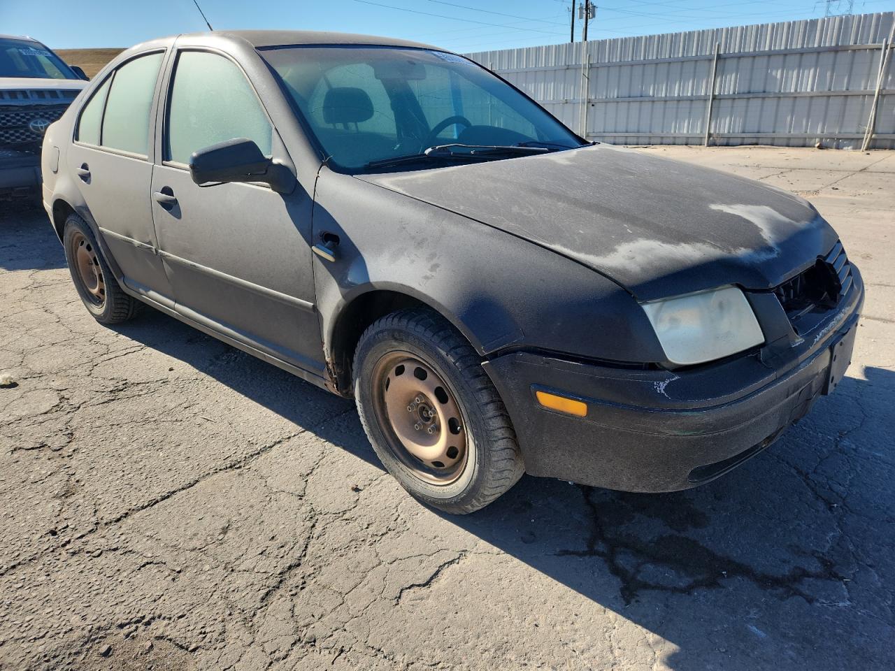 1999 Volkswagen Jetta Gl Черный vin: 3VWRA29M7XM013757