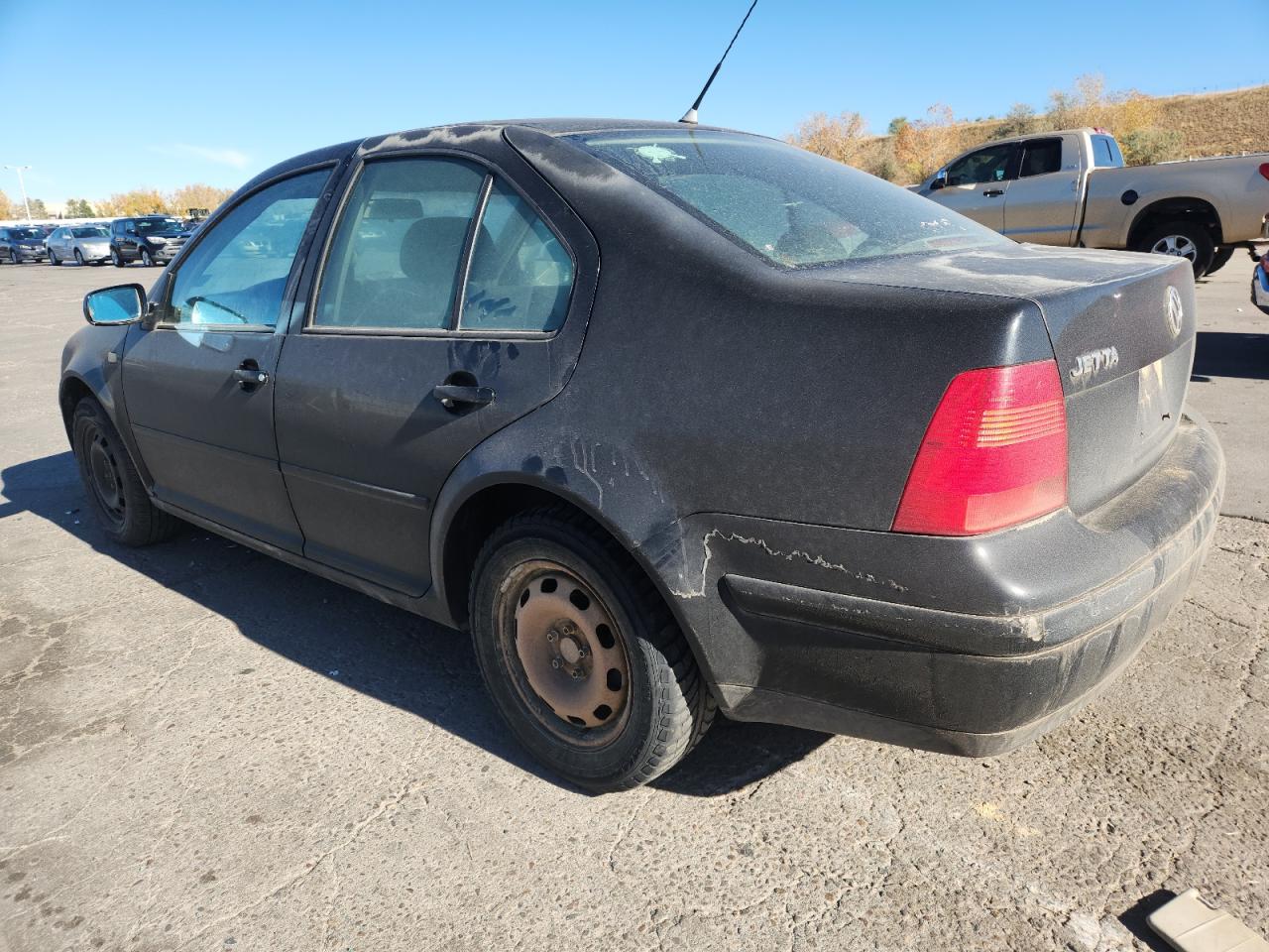 1999 Volkswagen Jetta Gl Черный vin: 3VWRA29M7XM013757