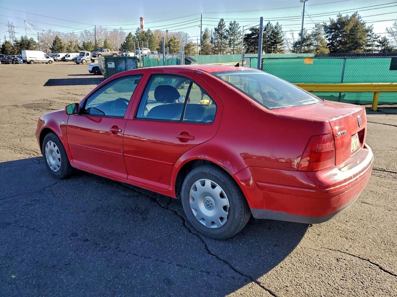 2000 Volkswagen Jetta Gl Красный vin: 3VWRA29M8YM112816