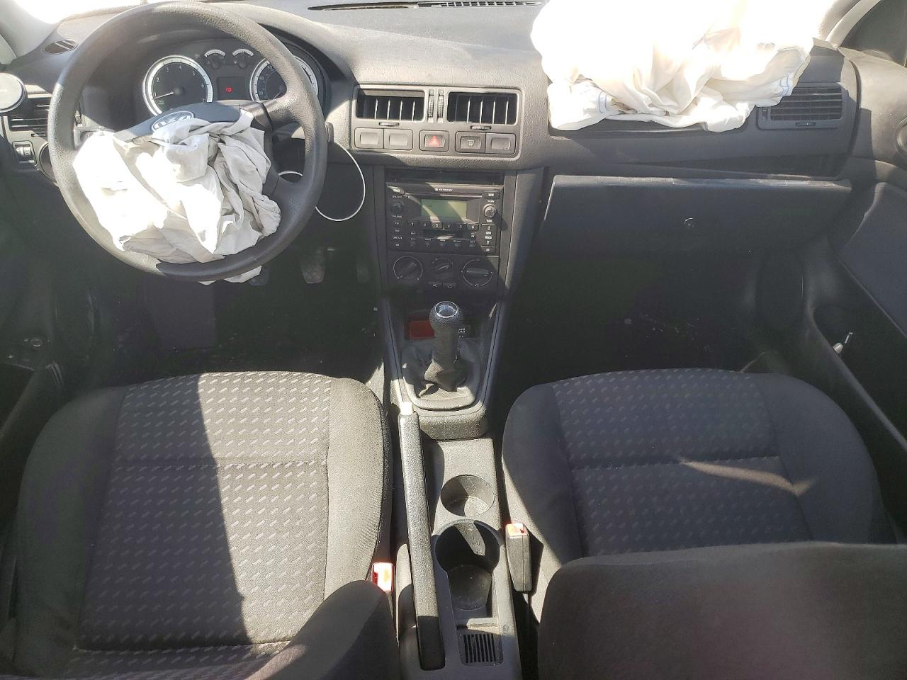 2004 Volkswagen Jetta Gl Charcoal vin: 3VWRA69M04M027678