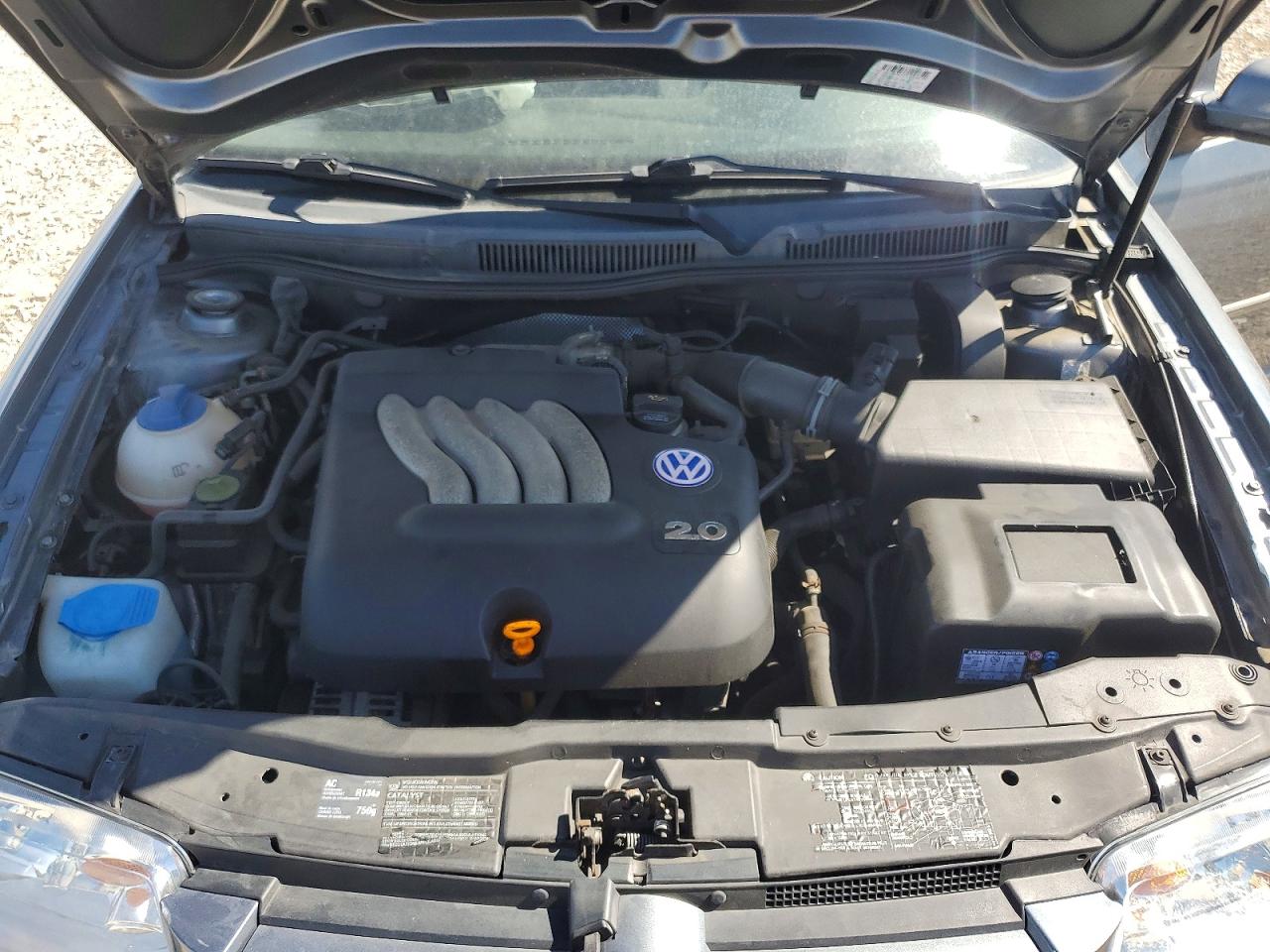 2004 Volkswagen Jetta Gl Charcoal vin: 3VWRA69M04M027678