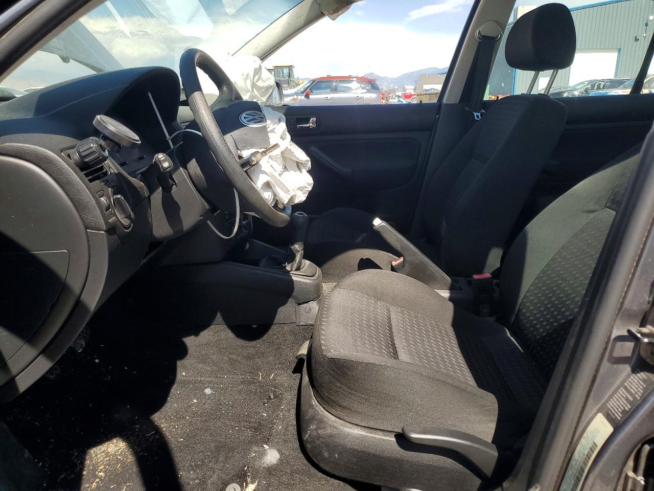 2004 Volkswagen Jetta Gl Charcoal vin: 3VWRA69M04M027678
