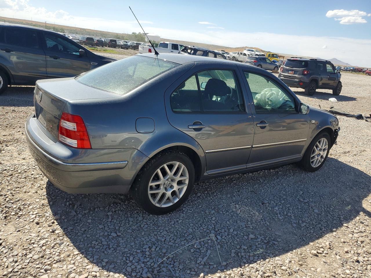 2004 Volkswagen Jetta Gl Charcoal vin: 3VWRA69M04M027678