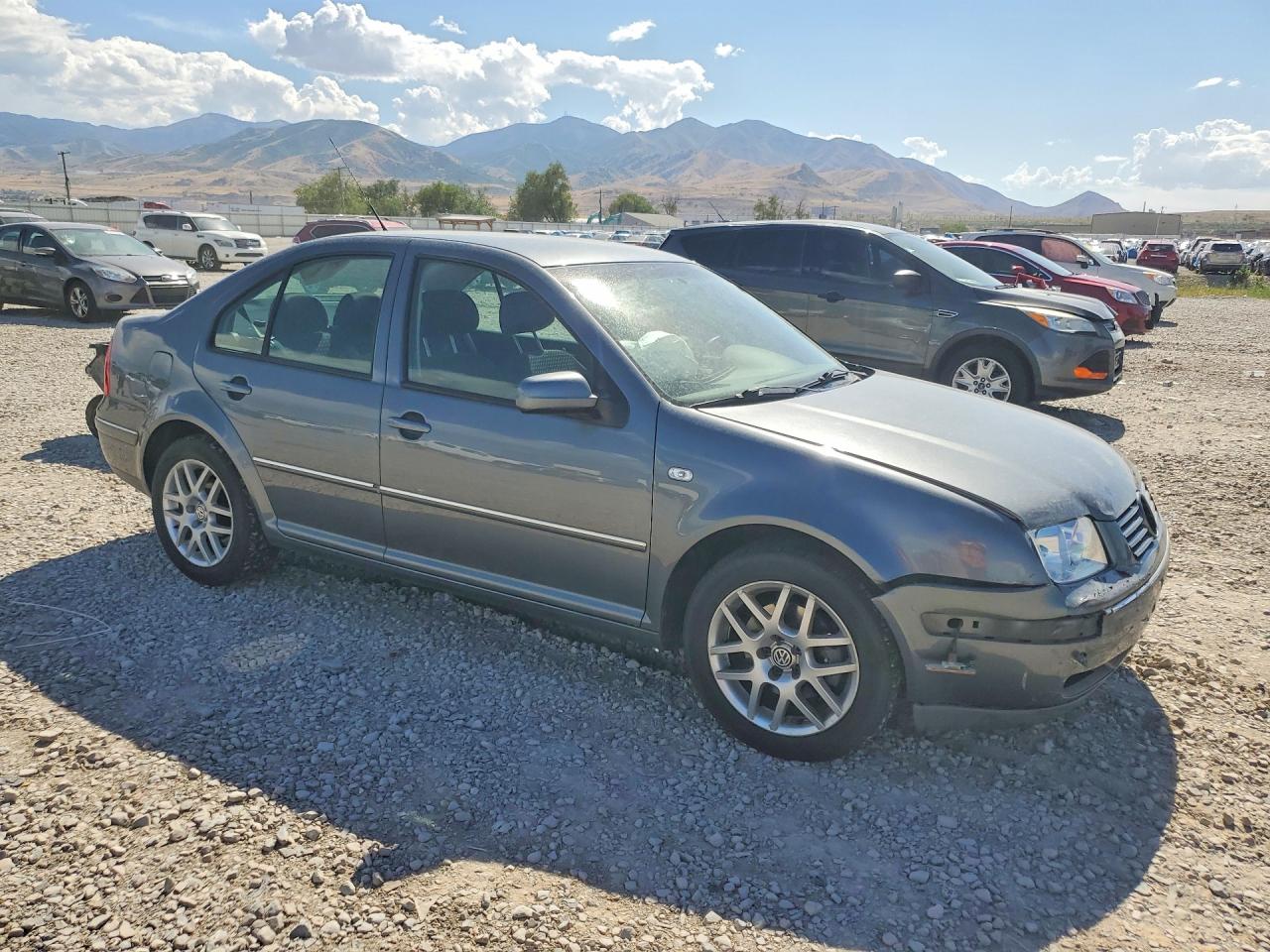 2004 Volkswagen Jetta Gl Charcoal vin: 3VWRA69M04M027678