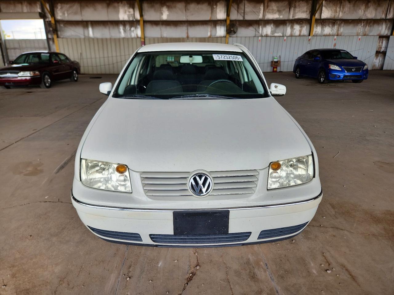 2005 Volkswagen Jetta Gl White vin: 3VWRA69M25M016800