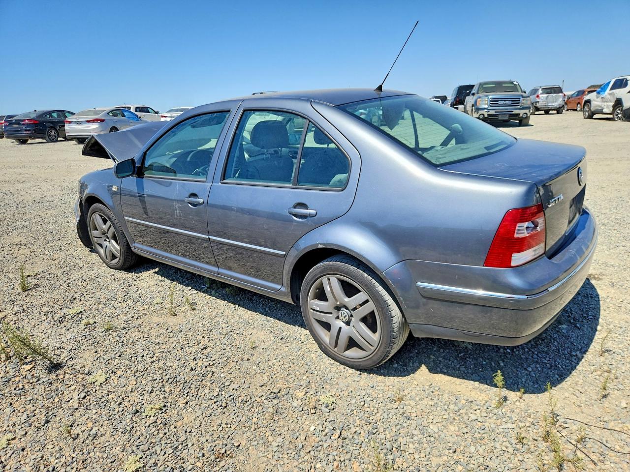 2004 Volkswagen Jetta Gl Gray vin: 3VWRA69M64M008665