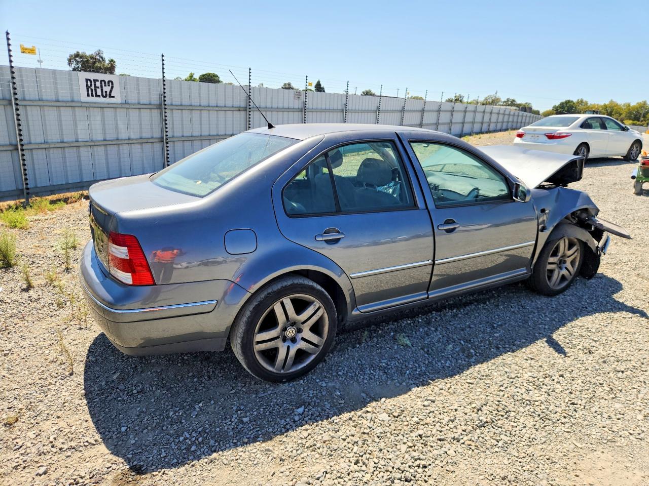 2004 Volkswagen Jetta Gl Gray vin: 3VWRA69M64M008665