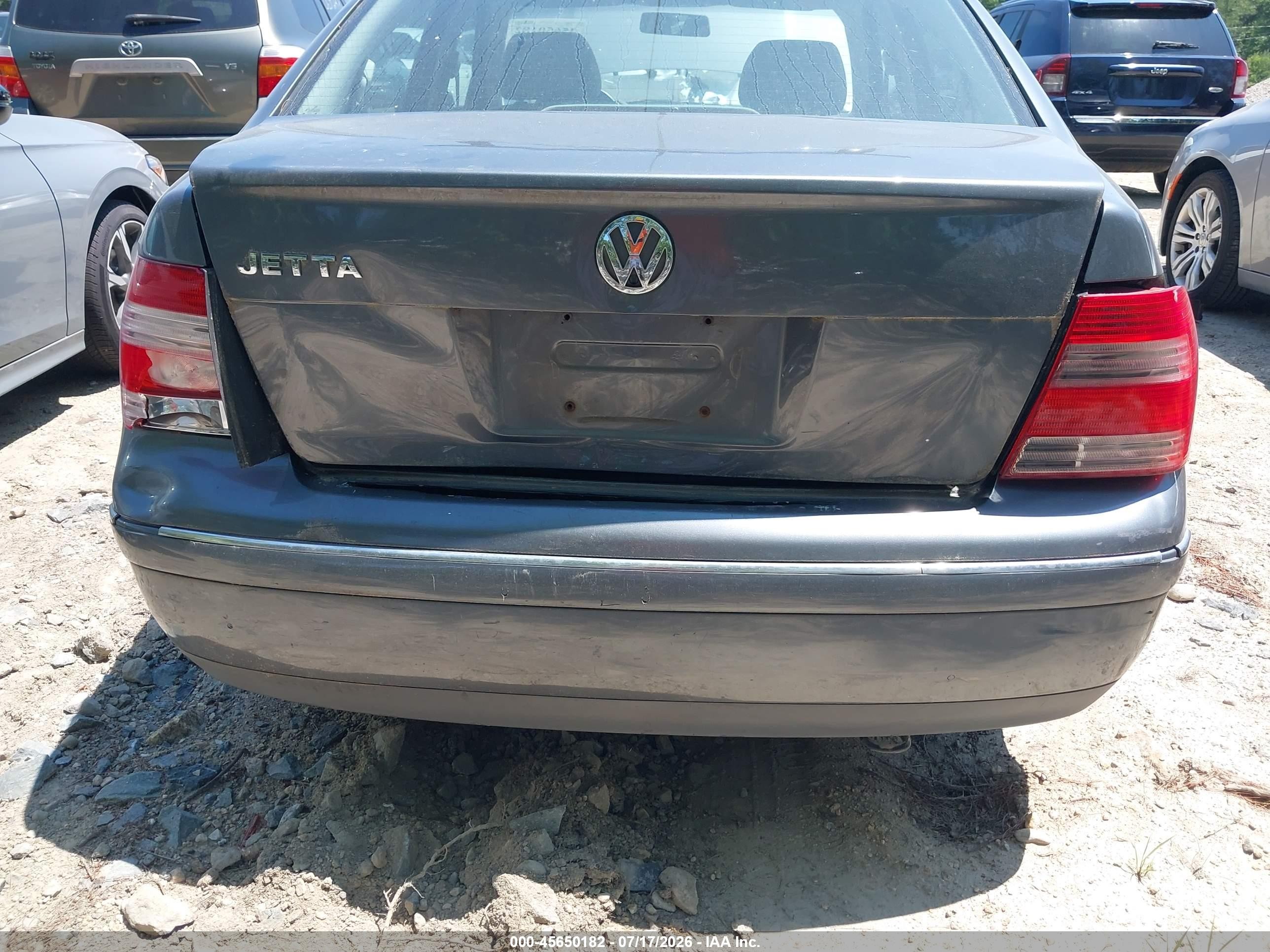 2004 Volkswagen Jetta Gl Silver vin: 3VWRA69M74M012935