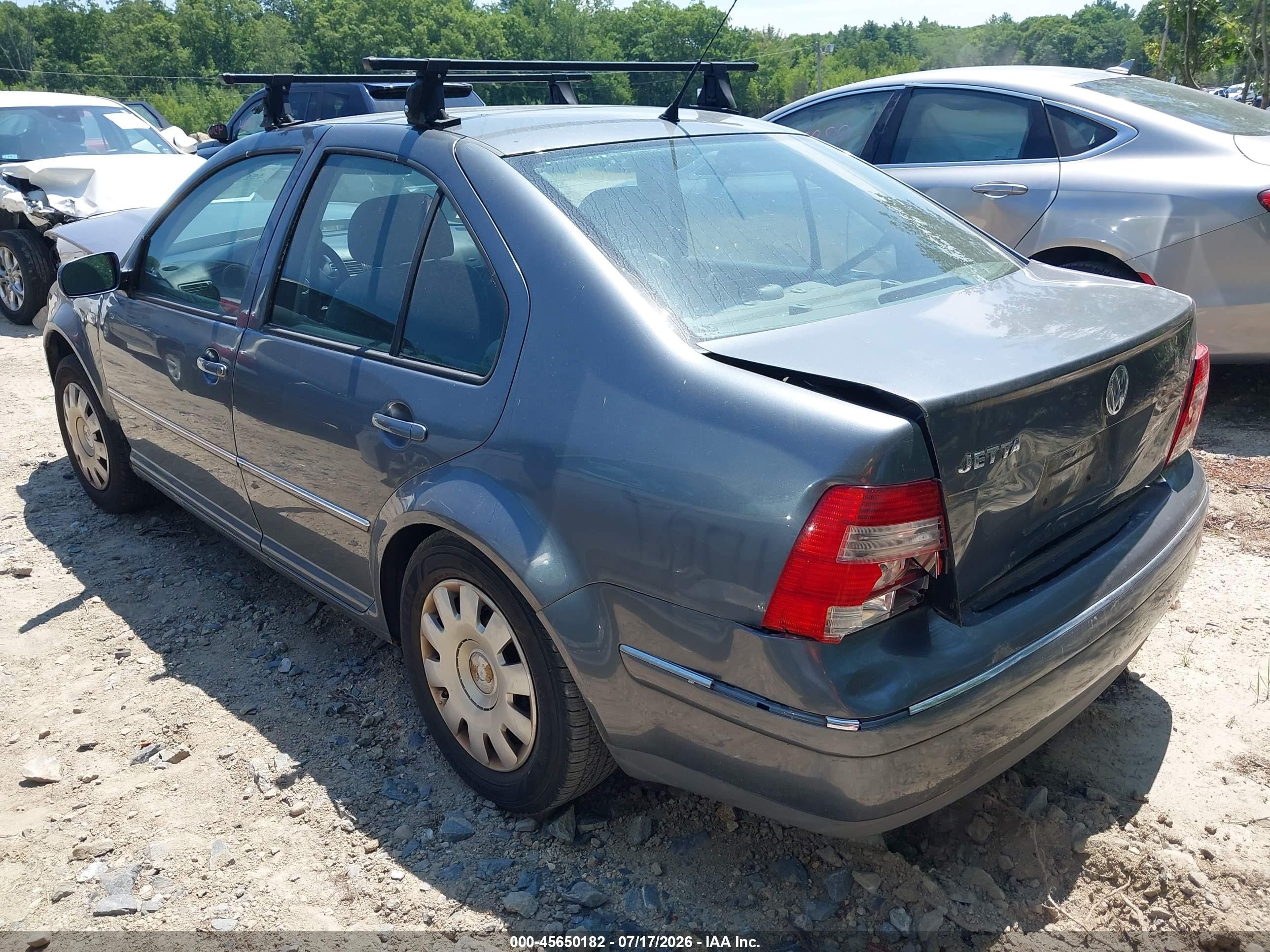 2004 Volkswagen Jetta Gl Silver vin: 3VWRA69M74M012935