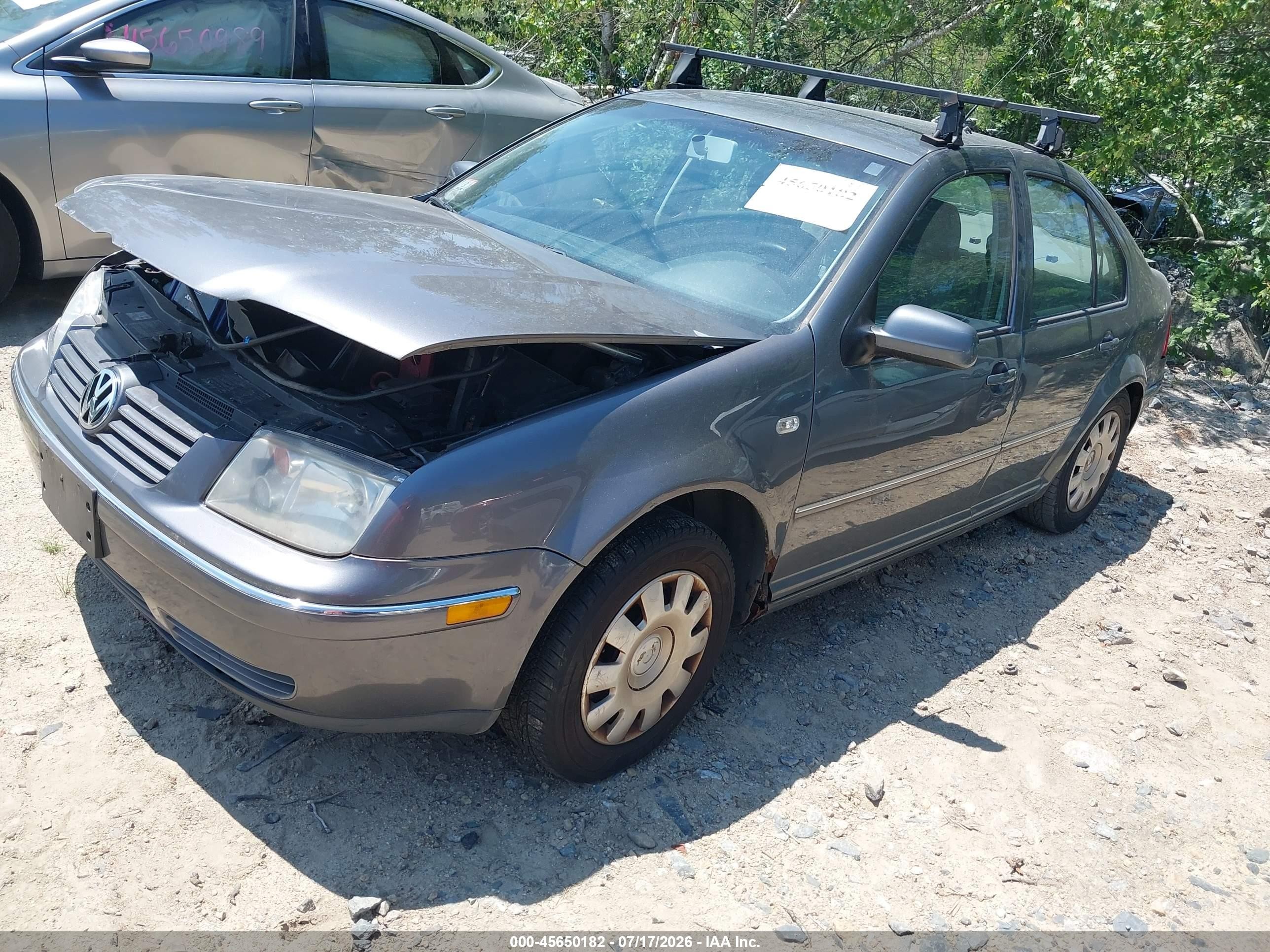 2004 Volkswagen Jetta Gl Silver vin: 3VWRA69M74M012935