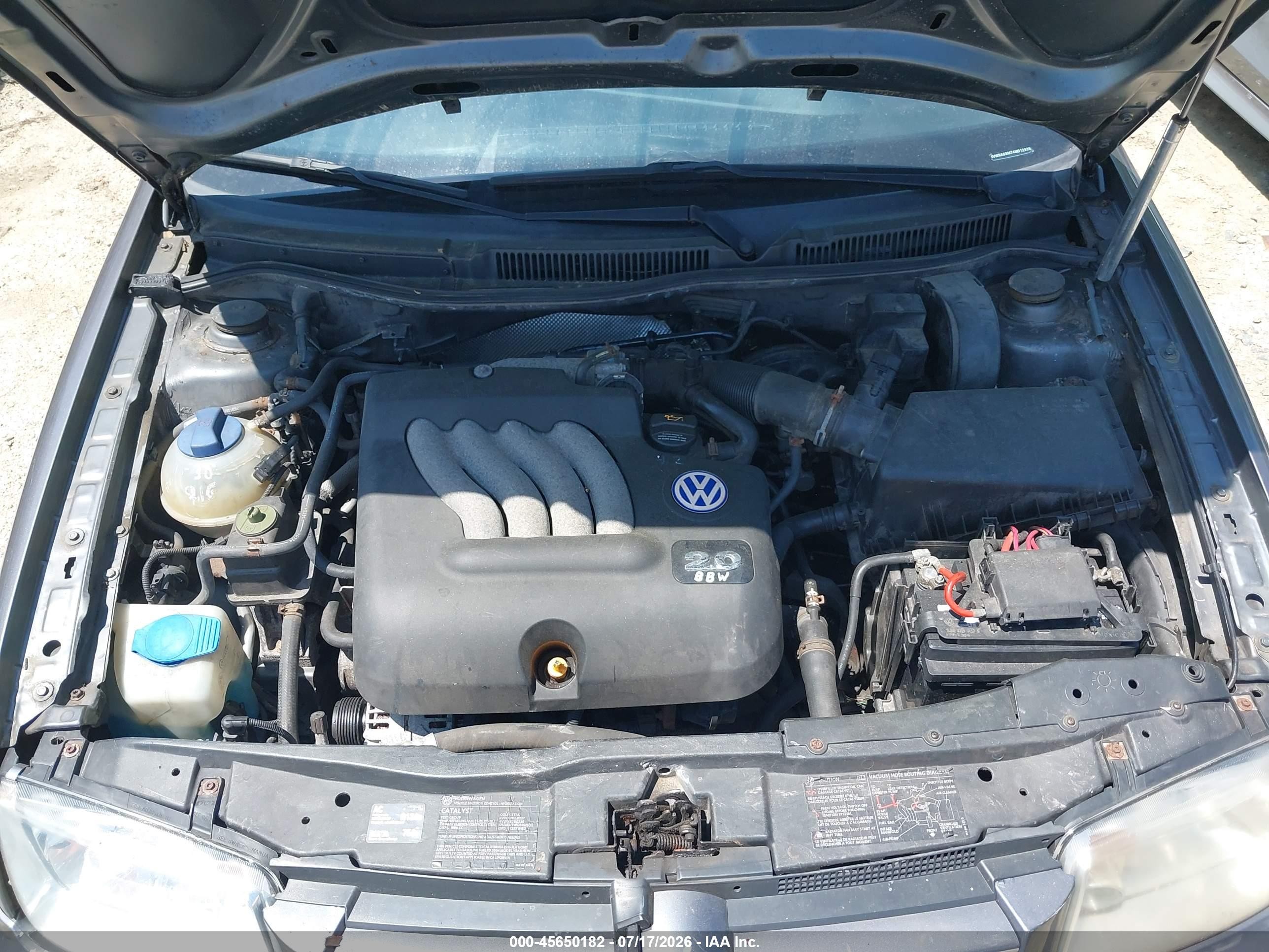2004 Volkswagen Jetta Gl Silver vin: 3VWRA69M74M012935