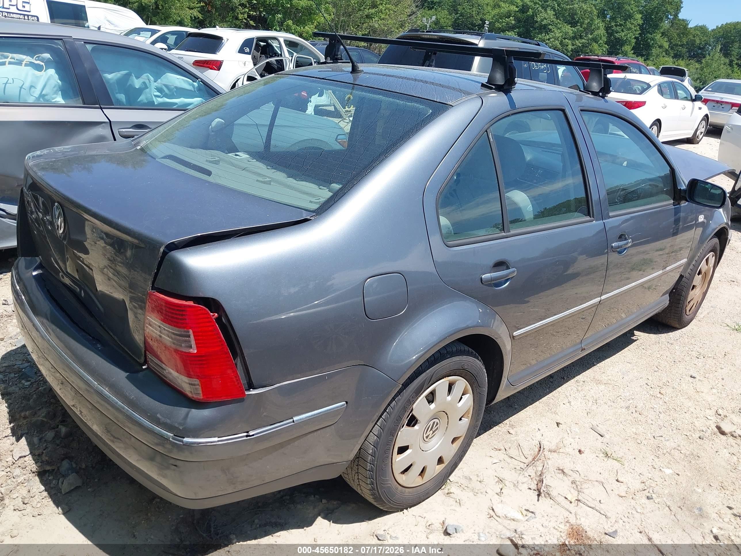 2004 Volkswagen Jetta Gl Silver vin: 3VWRA69M74M012935