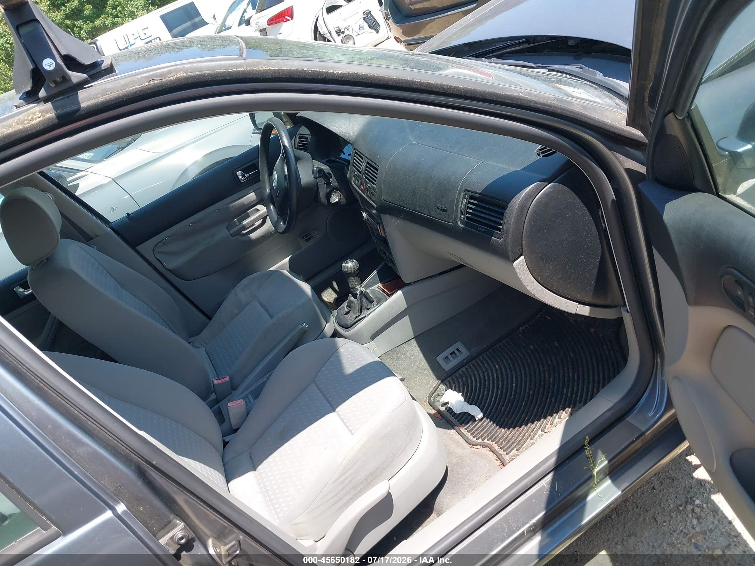 2004 Volkswagen Jetta Gl Silver vin: 3VWRA69M74M012935