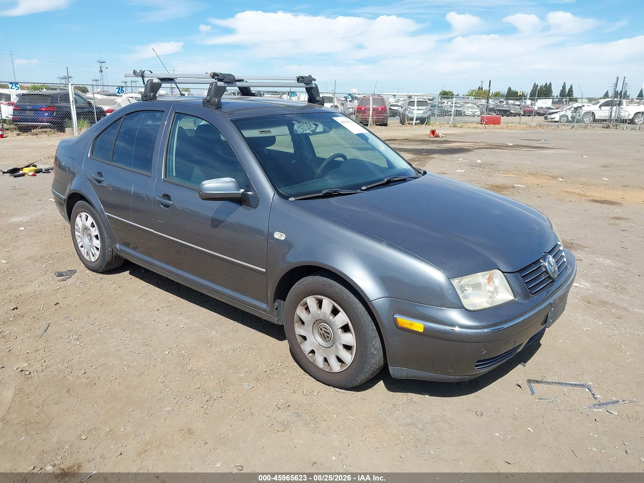 2004 Volkswagen Jetta Gl Blue vin: 3VWRA69M74M095847