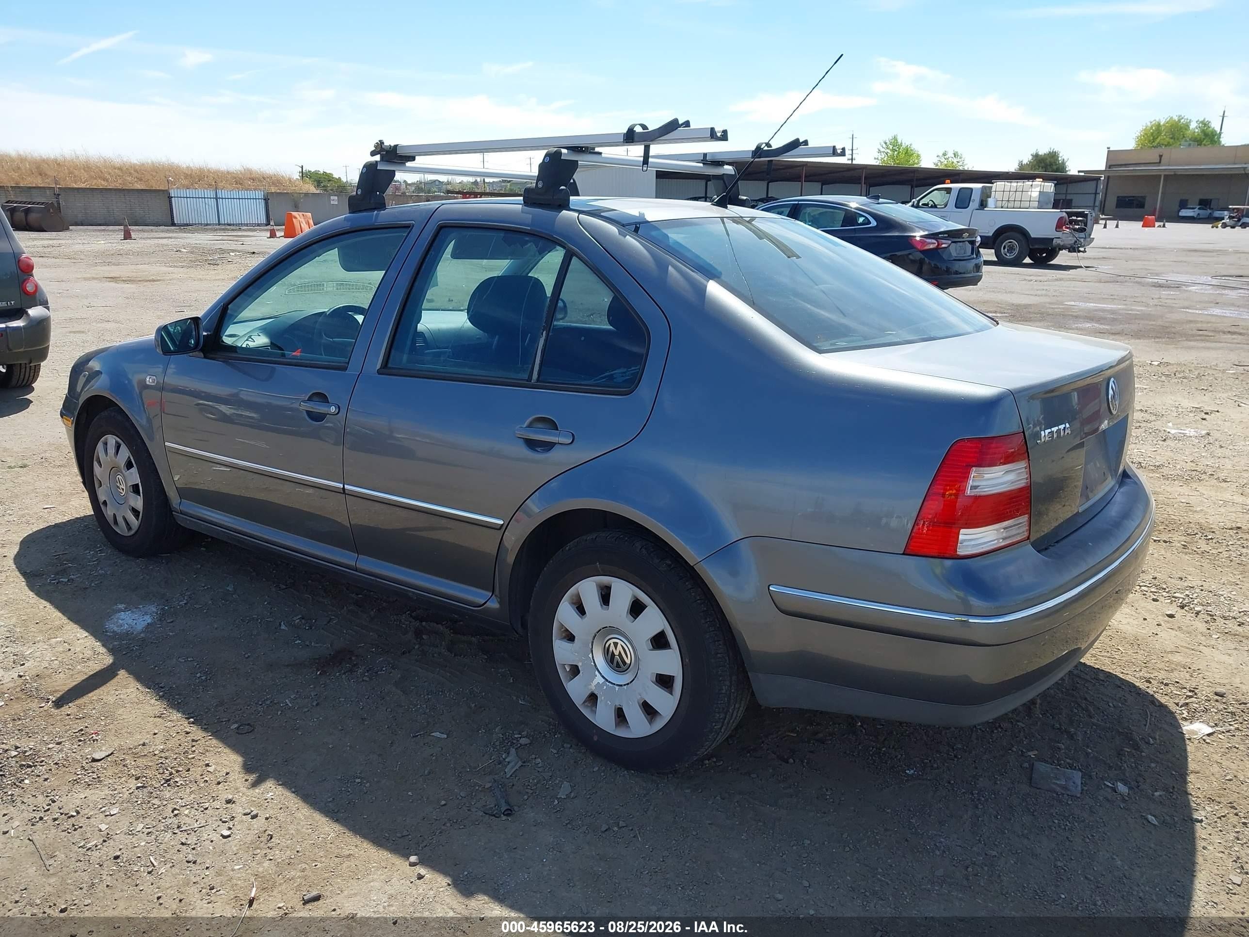 2004 Volkswagen Jetta Gl Blue vin: 3VWRA69M74M095847
