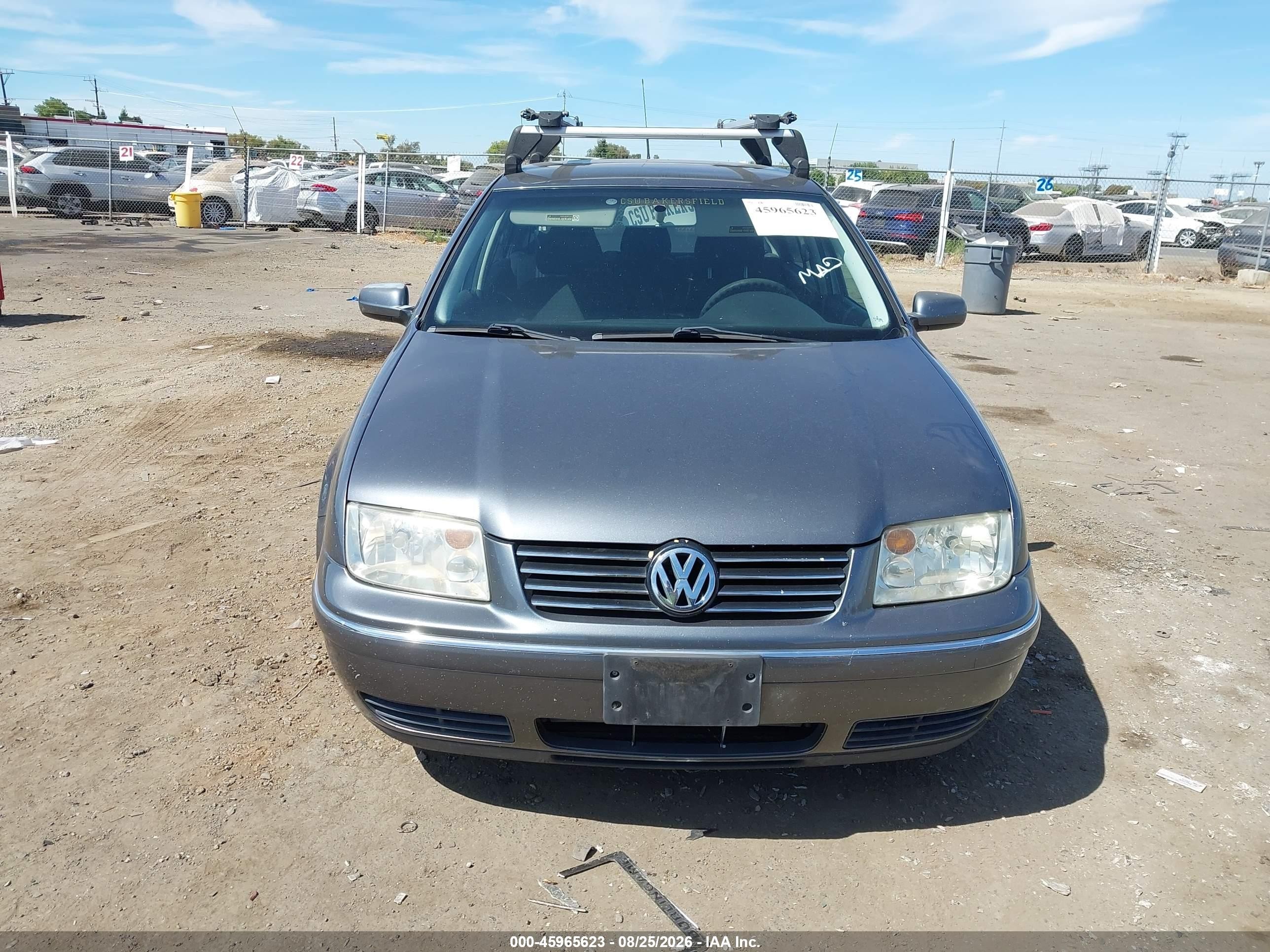 2004 Volkswagen Jetta Gl Blue vin: 3VWRA69M74M095847