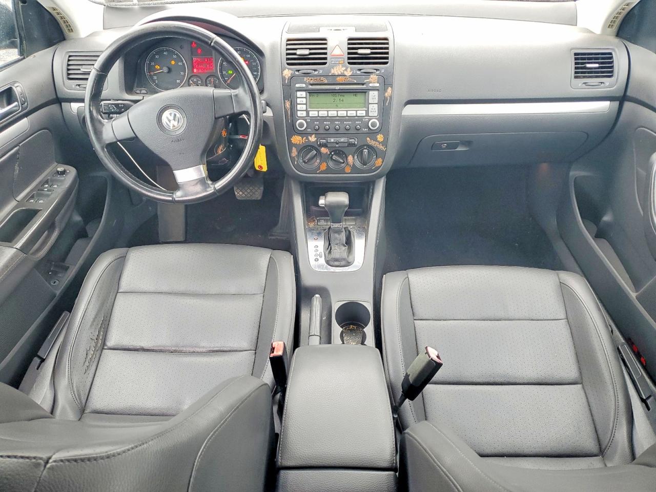 2009 Volkswagen Jetta Wolfsburg Black vin: 3VWRA71K19M079103