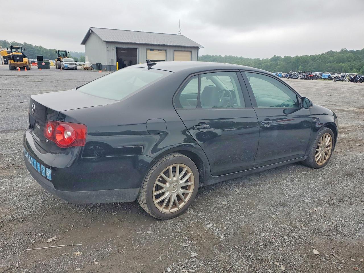 2009 Volkswagen Jetta Wolfsburg Black vin: 3VWRA71K19M079103