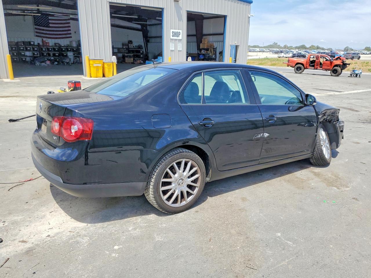 2009 Volkswagen Jetta Wolfsburg Black vin: 3VWRA71K29M052265