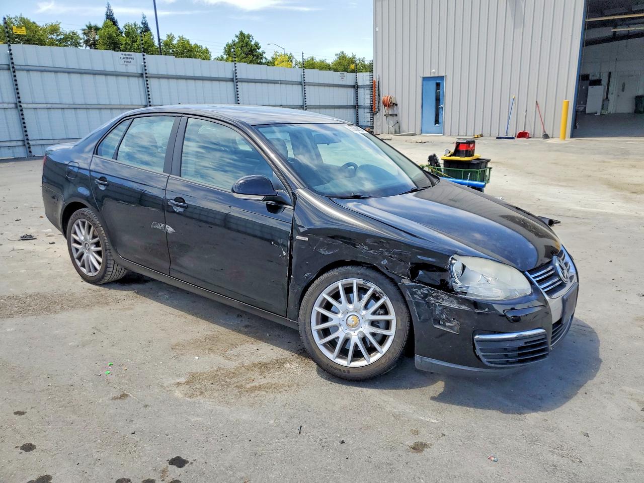 2009 Volkswagen Jetta Wolfsburg Black vin: 3VWRA71K29M052265