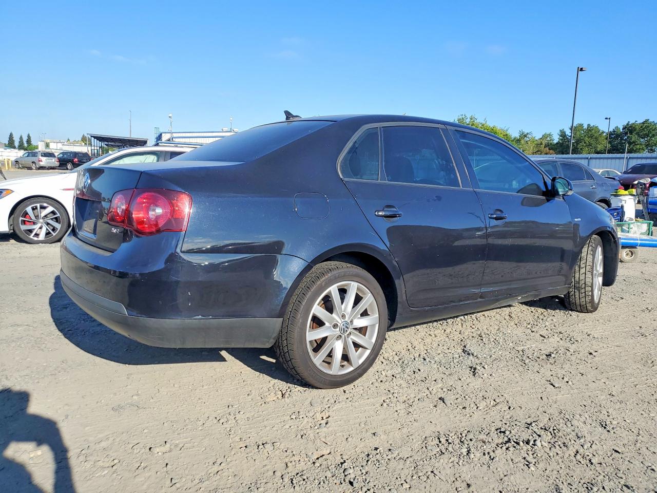 2010 Volkswagen Jetta Wolfsburg Black vin: 3VWRA7AJXAM046418