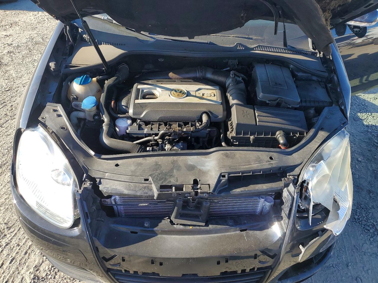 2010 Volkswagen Jetta Wolfsburg Black vin: 3VWRA7AJXAM046418