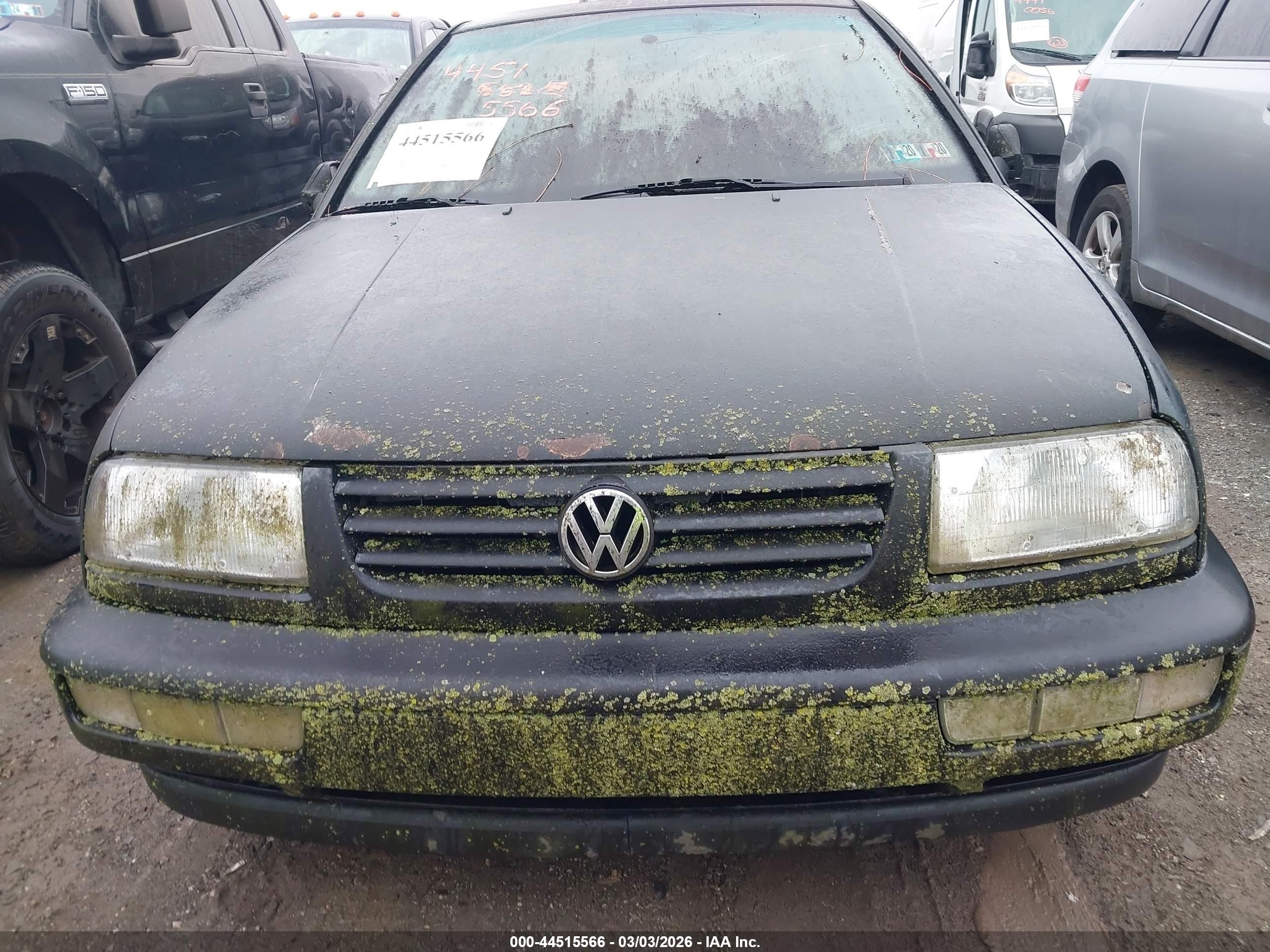 1996 Volkswagen Jetta Gl Black vin: 3VWRA81H1TM006119