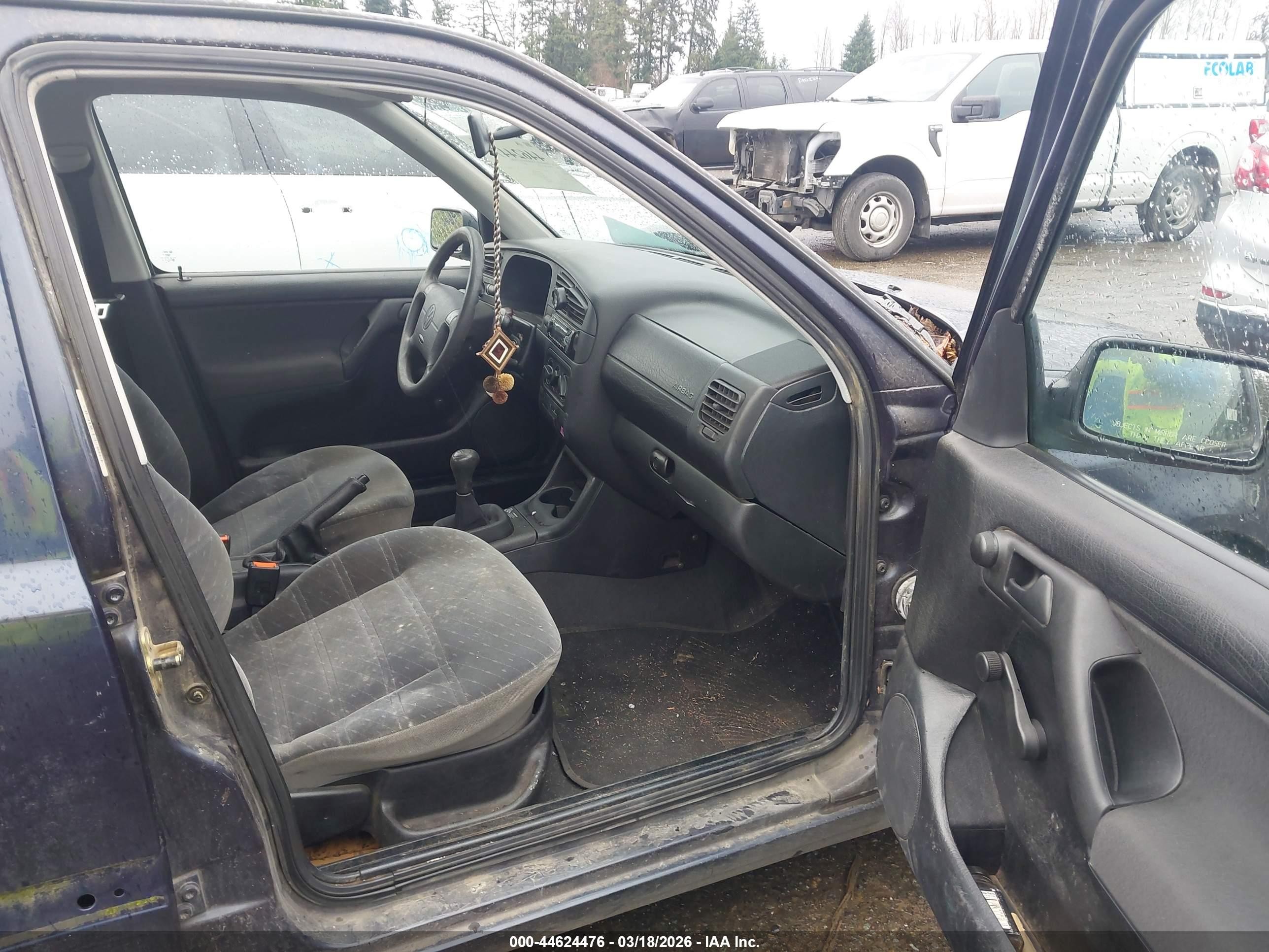 1997 Volkswagen Jetta Gl Blue vin: 3VWRA81H2VM012739